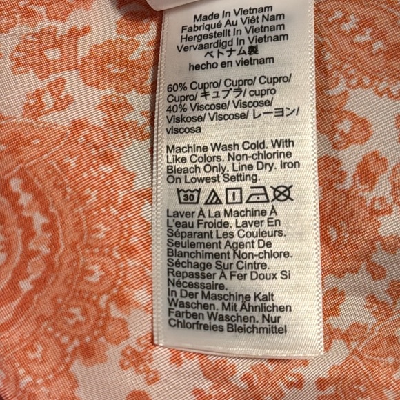 J.Crew Classic-fit drapey cupro-blend shirt in floral crown BQ751 - Picture 3 of 8